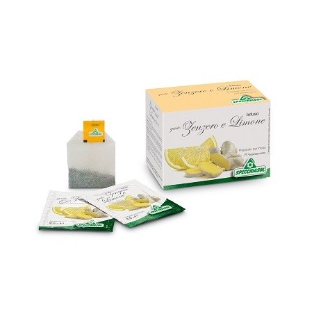 Specchiasol Infuso Tisana Zenzero + Limone 20 Filtri - Alimentazione e integratori - 971486550 - Specchiasol - € 7,50