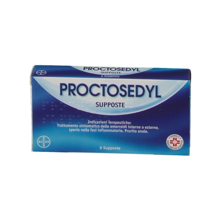 Bayer Proctosedyl - Farmaci per emorroidi e ragadi - 013868043 - Proctosedyl - € 8,94