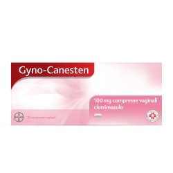 Gyno-Canesten Compresse Vaginali di Clotrimazolo 12 Compresse - Lavande, ovuli e creme vaginali - 025833029 - Bayer - € 18,60