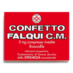 Falqui Prodotti Farmac. Confetto Falqui C.m. 5 Mg Compresse Rivestite - Farmaci per stitichezza e lassativi - 033072012 - Fal...