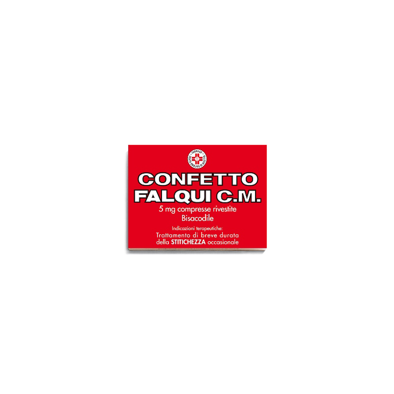 Falqui Prodotti Farmac. Confetto Falqui C.m. 5 Mg Compresse Rivestite - Farmaci per stitichezza e lassativi - 033072012 - Fal...
