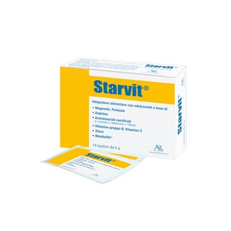 Uriach Italy Starvit 14 Bustine - Vitamine e sali minerali - 902658133 - Uriach Italy - € 11,54