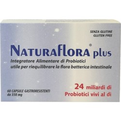 Nutralabs Naturaflora Plus 60 Capsule 350 Mg - Integratori di fermenti lattici - 921394235 - Nutralabs - € 19,00