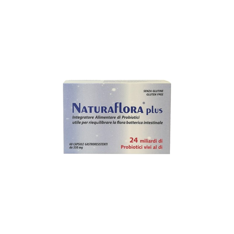Nutralabs Naturaflora Plus 60 Capsule 350 Mg - Integratori di fermenti lattici - 921394235 - Nutralabs - € 18,63