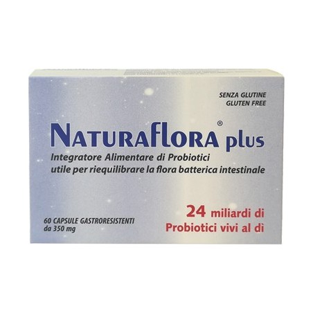 Nutralabs Naturaflora Plus 60 Capsule 350 Mg - Integratori di fermenti lattici - 921394235 - Nutralabs - € 18,63