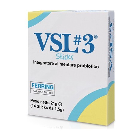 Actial Farmaceutica Vsl 3 14 Stick 1,5 G - Fermenti lattici - 922543549 - Actial Farmaceutica - € 18,80