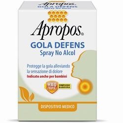 Desa Pharma Apropos Gola Defens Spray No Alcol 20 Ml - Sciroppi, spray e colluttori omeopatici - 924127083 - Desa Pharma