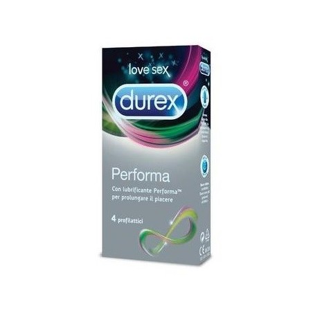 Durex Profilattico Performa 4 Pezzi - Profilattici e Contraccettivi - 924893656 - Durex - € 9,00