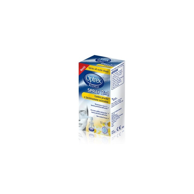 Optrex Spray Oculare Actimist 2 In 1 Contro Il Prurito 10 Ml - Colliri omeopatici - 926239411 - Optrex - € 17,49