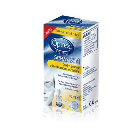 Optrex Spray Oculare Actimist 2 In 1 Contro Il Prurito 10 Ml - Colliri omeopatici - 926239411 - Optrex - € 17,49