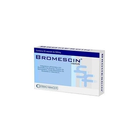 Sterling Farmaceutici Bromescin 20 Capsule Sterling Farmaceutici - 1 Sterling Farmaceutici Bromescin 20 Capsule Sterling Farmaceutici - 1