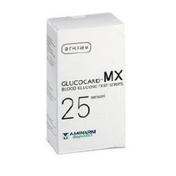 Glucocard MX Strisce Misurazione Glicemia 25 Pezzi - Misuratori di diabete e glicemia - 931154518 - GlucoCard - € 29,91