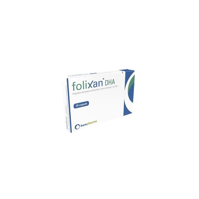 Konpharma Folixan Dha 20 Capsule 16,3 G - Integratori prenatali e postnatali - 931586325 - Konpharma - € 18,50