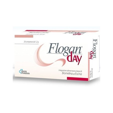 Maya Pharma Flogan Day 20 Compresse - Circolazione e pressione sanguigna - 935584110 - Maya Pharma - € 17,09