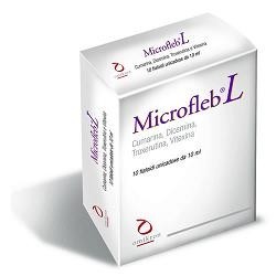 Omikron Italia Microfleb L 10 Fialoidi Monodose 10 Ml - Circolazione e pressione sanguigna - 938404795 - Omikron Italia - € 1...