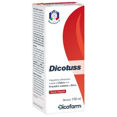 Dicofarm Dicotuss 100 Ml - Prodotti fitoterapici per raffreddore, tosse e mal di gola - 939372809 - Dicofarm - € 16,50