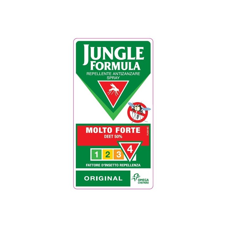 Jungle Formula Molto Forte Spray Anti-Zanzare 75 ml - Insettorepellenti - 971486713 - Jungle Formula - € 8,02