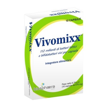 Mendes Vivomixx 112 Miliardi 10 Capsule Mendes - 1 Mendes Vivomixx 112 Miliardi 10 Capsule Mendes - 1