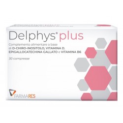 Delphys Plus Integratore per Benessere Ormonale 30 Compresse - Vitamine e sali minerali - 944135146 - Farmares Societa' Unipe...