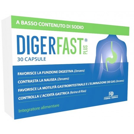 Farma-derma Digerfast Plus 30 Capsule Farma-derma - 1 Farma-derma Digerfast Plus 30 Capsule Farma-derma - 1
