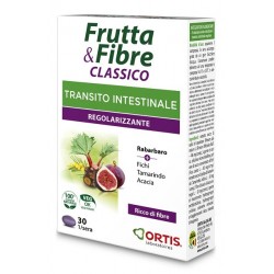 Ortis Frutta & Fibre Classico Per il Transito Intestinale 30 Compresse Ortis Laboratoires Pgmbh - 1