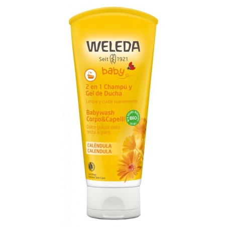 Weleda Italia Babywash Corpo&capelli Calendula 200 Ml Weleda - 1 Weleda Italia Babywash Corpo&capelli Calendula 200 Ml Weleda - 1