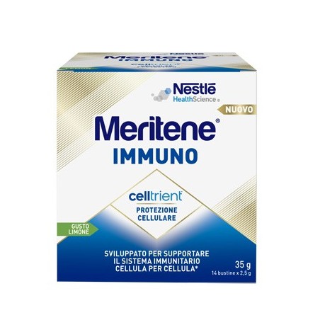 Nestlé Meritene Immuno 50+ - 14 Bustine - Integratori per difese immunitarie - 981073859 - Meritene - € 25,90