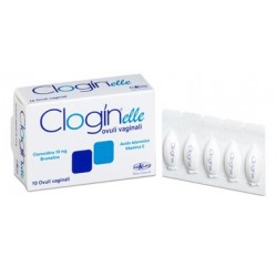 Sakura Italia Clogin Elle 10 Ovuli Vaginali - Lavande, ovuli e creme vaginali - 931771428 - Sakura Italia - € 12,61