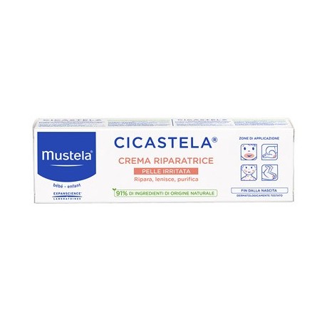 Lab. Expanscience Italia Mustela Cicastela Crema Riparatrice 40 Ml - Creme e prodotti protettivi - 978545236 - Mustela - € 10,90