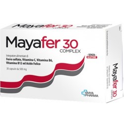 Maya Pharma Mayafer 30 Complex 30 Capsule - Vitamine e sali minerali - 942166366 - Maya Pharma - € 21,51