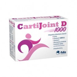 Cartijoint D 1000 Integratore Per Ossa E Articolazioni 20 Bustine - Integratori per dolori e infiammazioni - 972681821 - Cart...