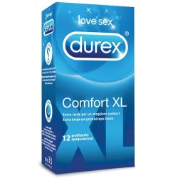 Durex Profilattico Comfort Xl 12 Pezzi - Profilattici - 912380007 - Durex - € 13,49