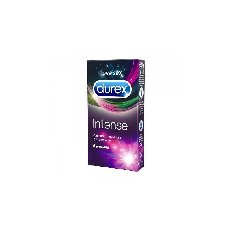 Durex Intense Orgasmic Preservativi 6 Pezzi - Profilattici e Contraccettivi - 972050862 - Durex - € 8,07