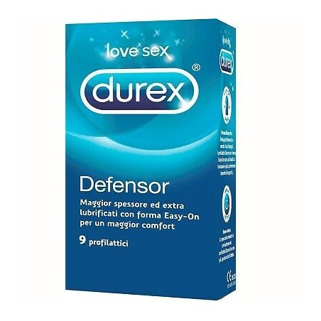 Durex Profilattico Defensor 9 Pezzi - Profilattici - 912380045 - Durex - € 13,65