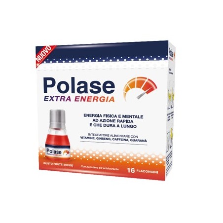 Polase Extra Energia 16 Flaconcini - Vitamine e sali minerali - 941870192 - Polase - € 30,53