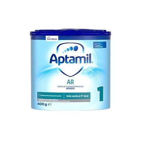 Aptamil AR 1 Latte Antirigurgito per Neonati 400 G Aptamil - 1 Aptamil AR 1 Latte Antirigurgito per Neonati 400 G Aptamil - 1
