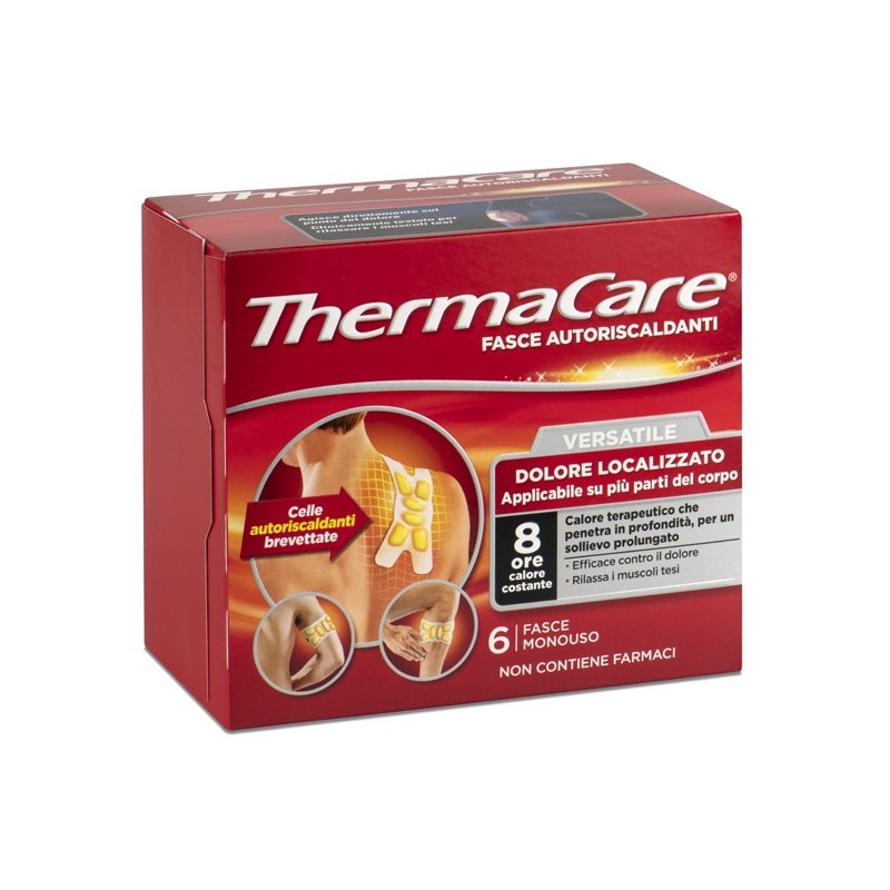 Thermacare Fascia Autoriscaldante Versatile 6 Pezzi - Farmaci per dolori muscolari e articolari - 981076110 - Thermacare - € ...