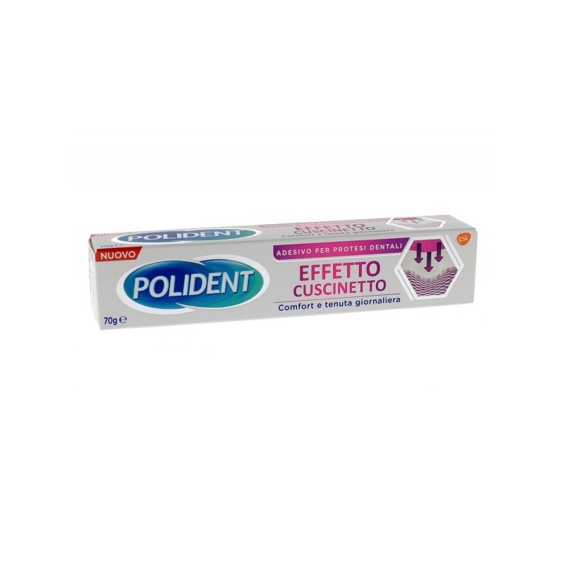 Polident Fissativo Effetto Cuscinetto Adesivo Per Protesi Dentali 70 G - Prodotti per dentiere ed apparecchi ortodontici - 97...