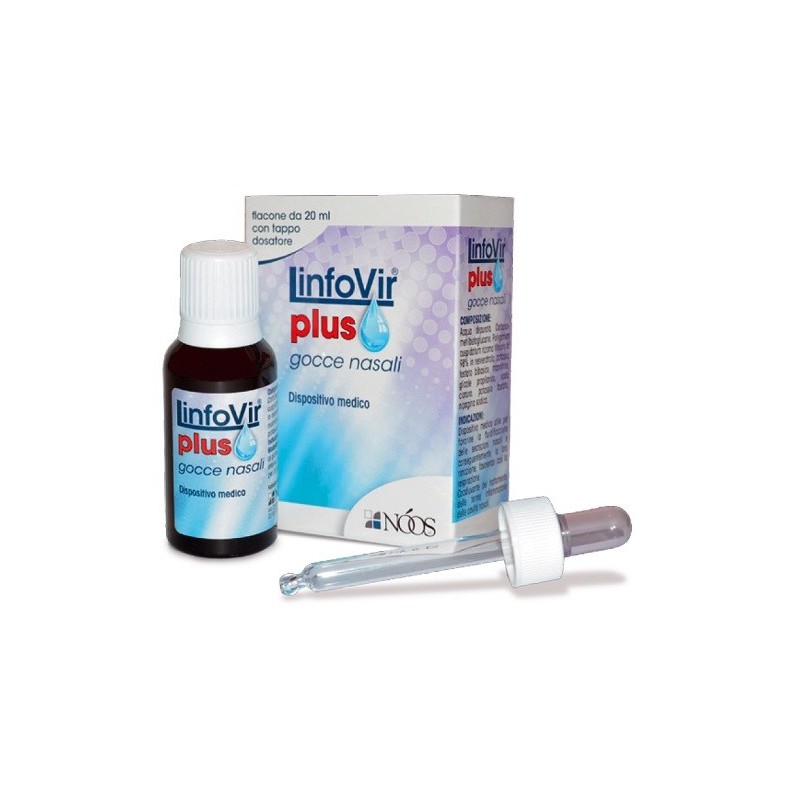 Noos Linfovir Plus Gocce Nasali 20 Ml - Prodotti per la cura e igiene del naso - 933498471 - Noos - € 16,90