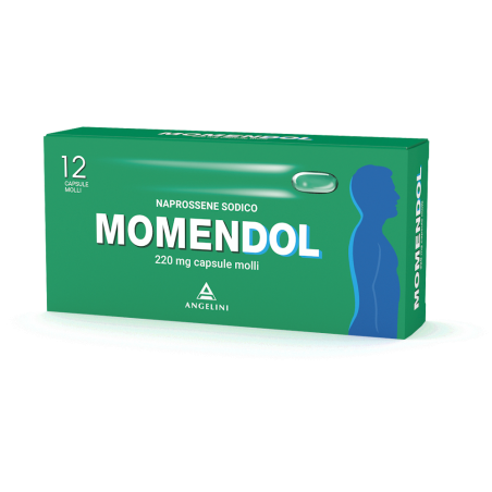 Momendol 220 Mg Per Dolori 12 Capsule Molli - Farmaci per mal di denti - 025829223 - Momendol - € 6,97