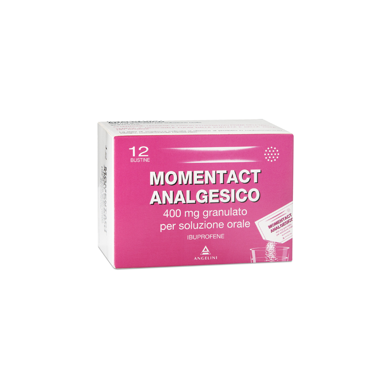 Momentact Analgesico 400 Mg Granulato 12 Bustine - Farmaci per dolori muscolari e articolari - 037858014 - Momentact - € 6,89