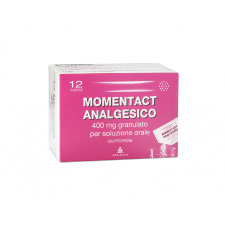 Momentact Analgesico 400 Mg Granulato 12 Bustine - Farmaci per dolori muscolari e articolari - 037858014 - Momentact - € 6,89
