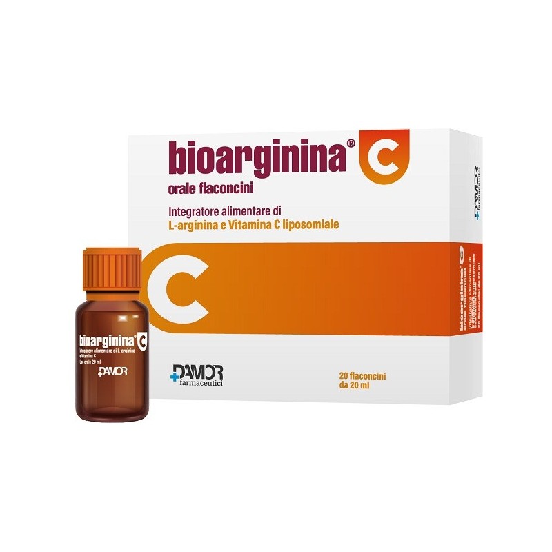 Bioarginina C Orale Integratore Per Sistema Immunitario 20 Flaconcini - Integratori per difese immunitarie - 981079864 - Farm...
