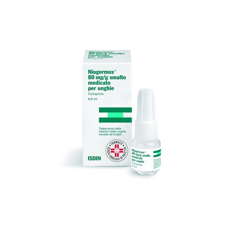 Polichem Niogermox 80 Mg/g Smalto Medicato Per Unghie - Trattamenti per onicofagia - 039390024 - Polichem - € 34,11