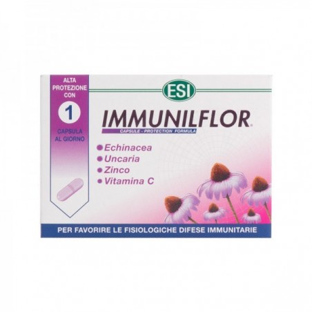 Immunilflor Integratore Per Le Difese Immunitarie 30 Capsule Immunilflor - 1 Immunilflor Integratore Per Le Difese Immunitarie 30 Capsule Immunilflor - 1