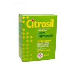 Citrosil 0,175 % Garze Impregnate 8 Garze - Igienizzanti e disinfettanti - 032781155 - Citrosil