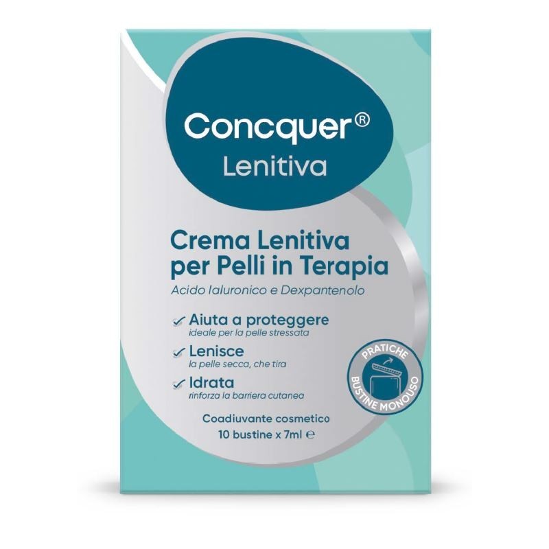 Ekuberg Pharma S. U. R. L. Concquer Crema Lenitiva 10 Bustine Da 7 Ml - Igiene corpo - 944881679 - Ekuberg Pharma S. U. R. L....