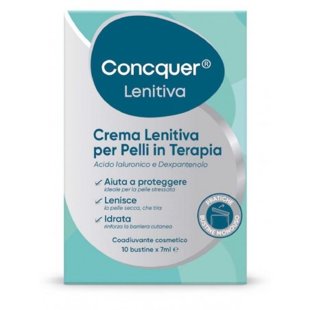 Ekuberg Pharma S. U. R. L. Concquer Crema Lenitiva 10 Bustine Da 7 Ml - Igiene corpo - 944881679 - Ekuberg Pharma S. U. R. L....