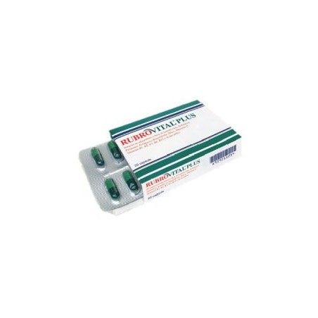 Piam Farmaceutici Rubrovital Plus 20 Capsule - Integratori per difese immunitarie - 939211254 - Piam Farmaceutici - € 19,03