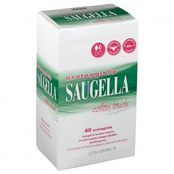 Saugella Assorbenti Cotton Touch Proteggislip 40 Pezzi - Assorbenti - 931467714 - Saugella - € 4,01